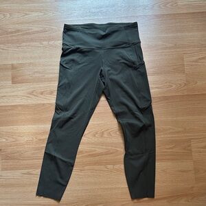 lululemon Fast and Free HR leggings 25" w/ pockets